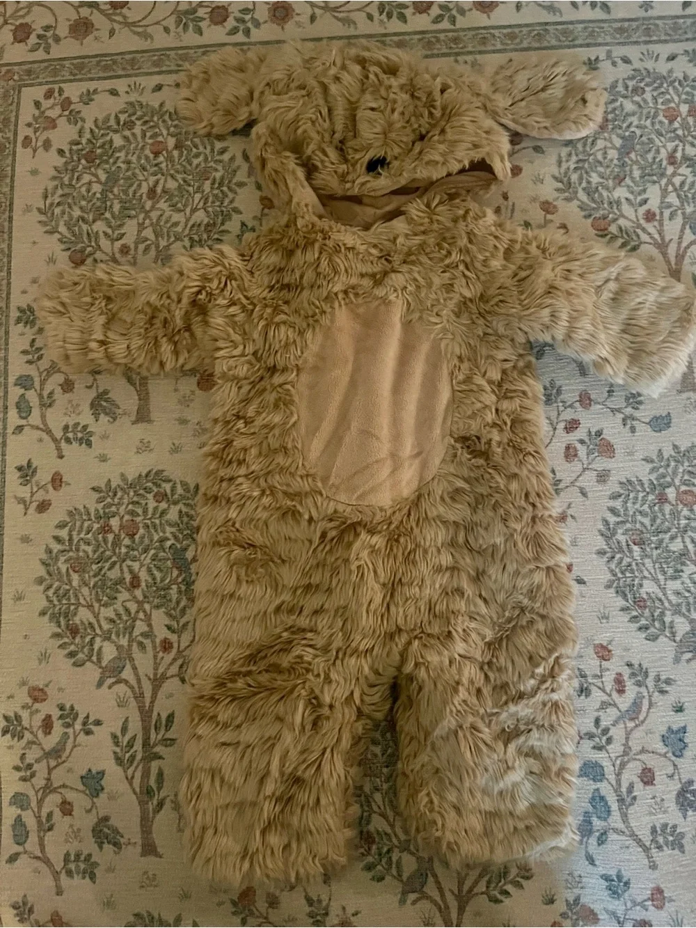 Pottery Barn Kids Tan Plush Puppy Costume - Picture 2 of 4
